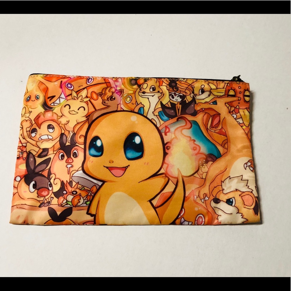 Pokemon charmander pencil or makeup bag